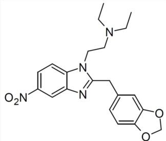 3,4-methyldioxy-nitazene.hcl.powder