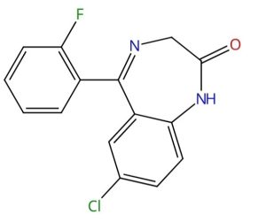 Counterfeit 2mg generic Alprazolam - Actual: 4mg Norflurazepam