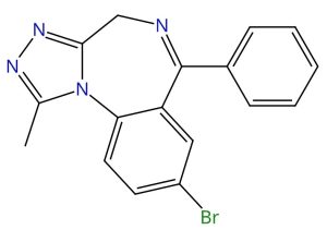 Counterfeit 2mg Generic Xanax Bars (Actual: Bromazolam 4.5mg)